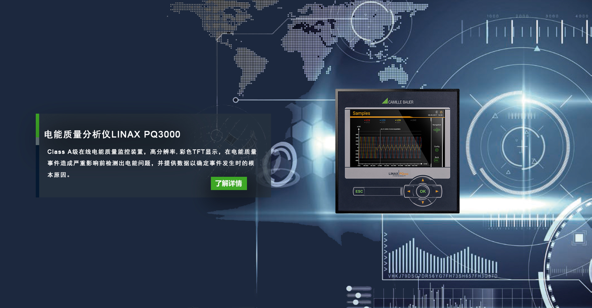 在線電能質量監控裝置PQ3000